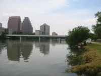 Looking accross 'The Lake'