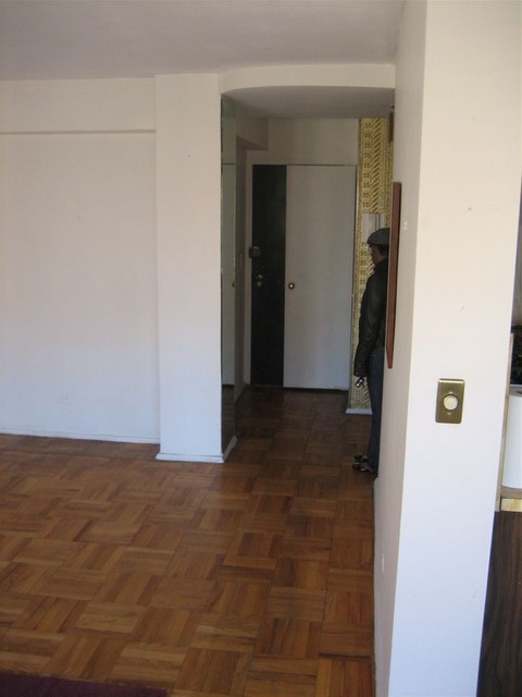 Living room looking towards front door