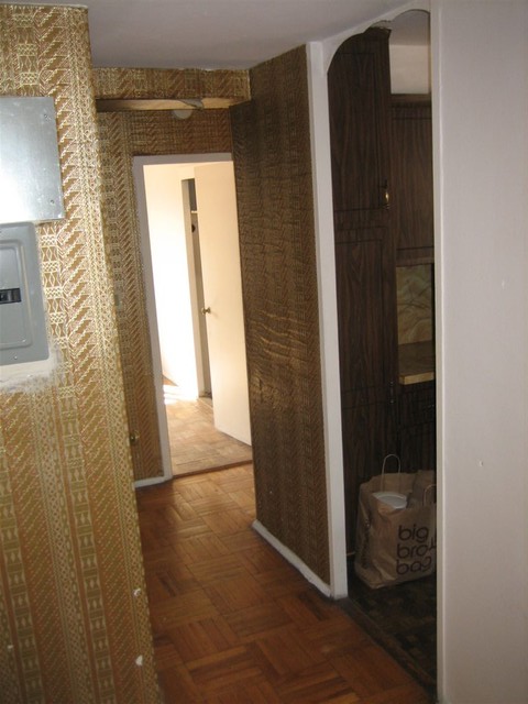 Entry hall looking left