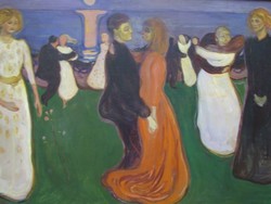 Oslo�s national gallery has a really great Munch collection, including �The Scream� but my favorite work of his was the �Dance of Life�, partially pictured here.  (10-21-04)