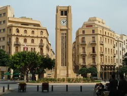 Beirut's Central District (BCD) in downtown Beirut is totally new, so it must have been in really bad shape at the end of the civil war.  Now Place d'Etoile is ground zero for all the swish new cafes that always seem to be doing brisk business with the monied set.  I have also been paying this area some visits to get back to the good life - I had the best Indian food of the trip not too far from here.  Incidentally, I was reading the March issue of Wallpaper at brunch in an NYC-style cafe called Tribeca located in the club strip near Rue Monot, and there was a piece about a Lebanese architect named Khoury.  He said that Beirut was the ugliest city in the world, and that architects should embrace this ugliness rather than trying to create something cute or pretty.  I would agree with him on the ugliness factor, but that does mean that the city does not have a lot to offer in other departments.  (3/30/05)