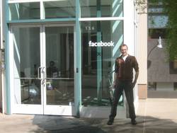 And here is Facebook in downtown Palo Alto.